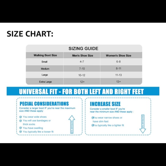 Inflatable walking boot - Picture 7 of 10